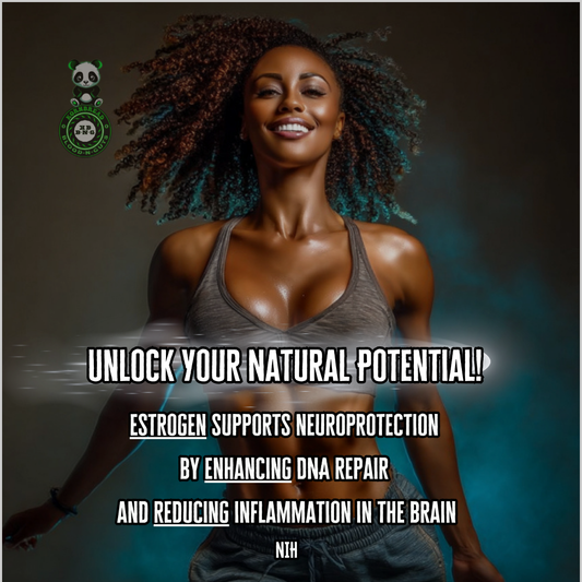 Estrogen supports neuroprotection by enhancing DNA repair and reducing inflammation in the brain. NIH
