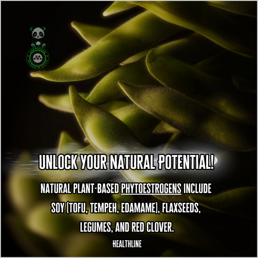 Natural plant-based phytoestrogens include soy (tofu, tempeh, edamame), flaxseeds, legumes, and red clover. Healthline