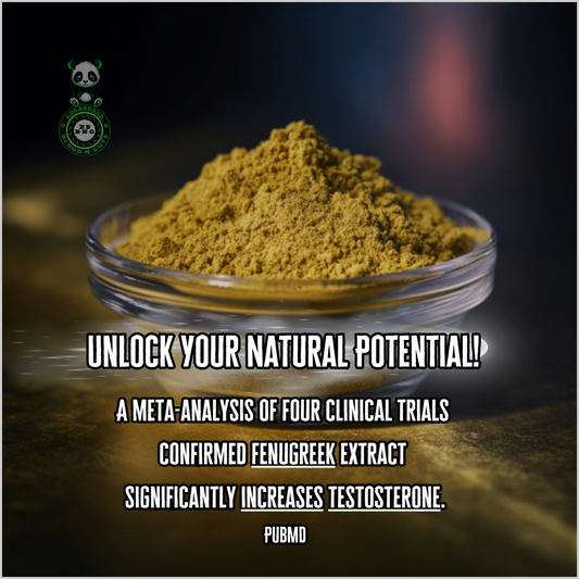 A meta-analysis of 4 clinical trials confirmed Fenugreek extract significantly increases testosterone. PubMD