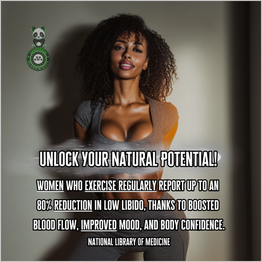 Women who exercise regularly report up to an 80% reduction in low libido, thanks to boosted blood flow, improved mood, and body confidence. National Library Of Medicine