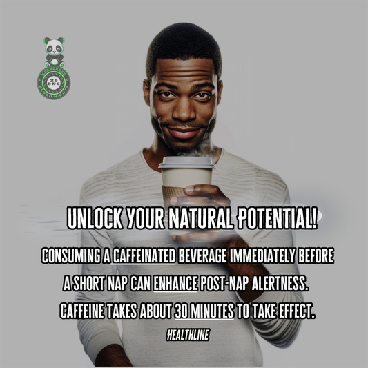 Consuming a caffeinated beverage immediately before a short nap can enhance post-nap alertness. Caffeine takes about 30 minutes to take effect. Healthline
