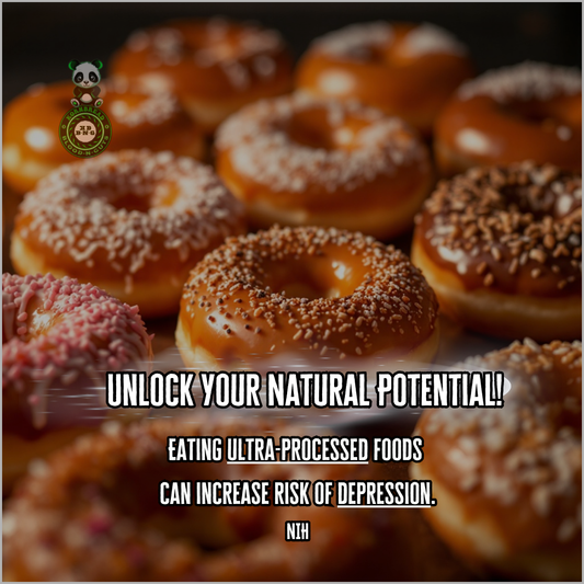 Eating ultra-processed foods can increase your risk of depression. NIH
