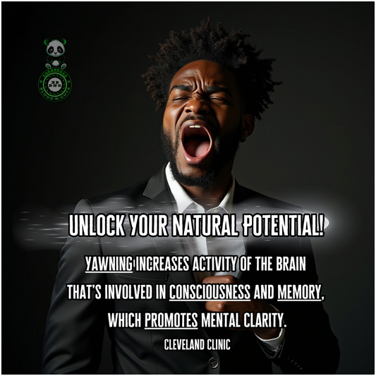 Yawning increases activity of the brain that's involved in consciousness and memory, which promotes mental clarity. Cleveland Clinic