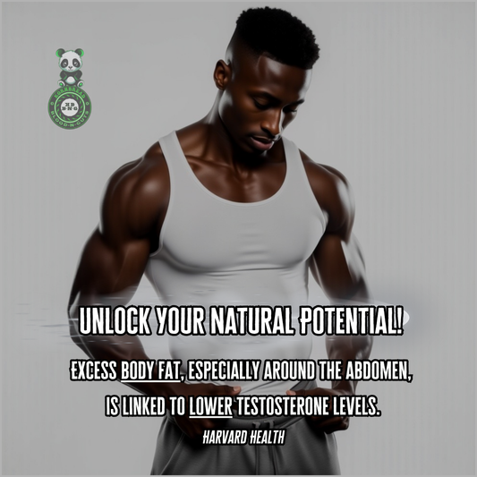 Excess body fat, especially around the abdomen, is linked to lower testosterone levels. Harvard Health