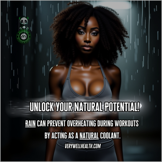 Rain can prevent overheating during workouts by acting as a natural coolant. Verywellhealth.com