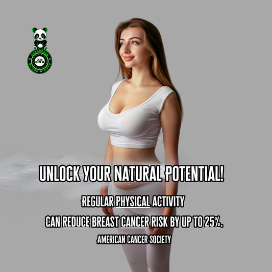 Regular physical activity can reduce breast cancer risk by up to 25%. (American Cancer Society)