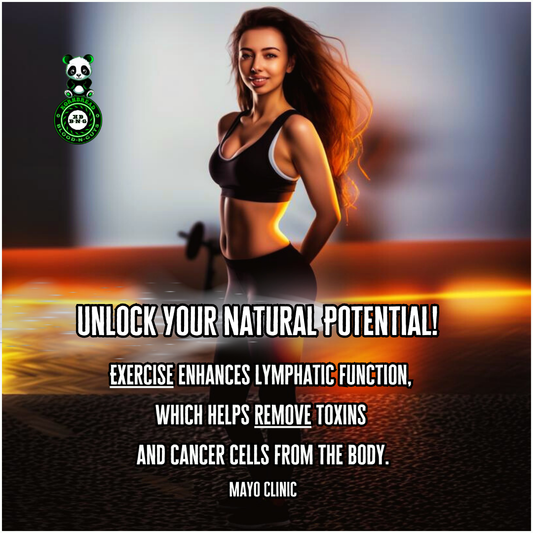 Exercise enhances lymphatic function, which helps remove toxins and cancer cells from the body. (Mayo Clinic)
