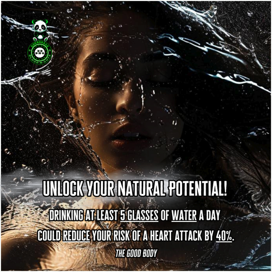 Drinking at least 5 glasses of water a day could reduce your risk of a heart attack by 40%. (The Good Body)