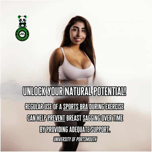 Regular use of a sports bra during exercise can help prevent breast sagging over time by providing adequate support. University Of Portsmouth
