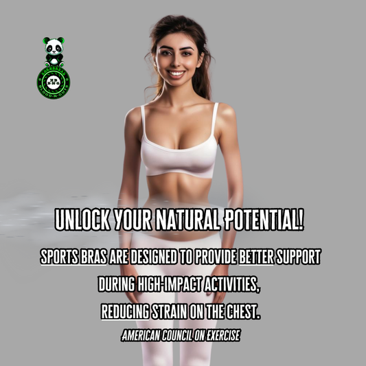 Sports bras are designed to provide better support during high-impact activities, reducing strain on the chest. American Council On Exercise