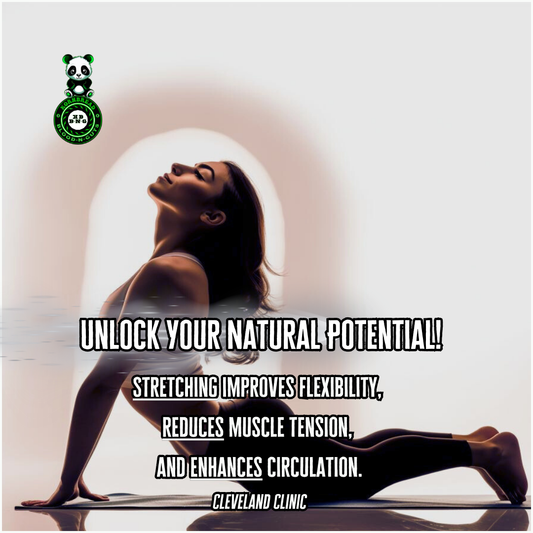 Stretching improves flexibility, reduces muscle tension, and enhances circulation. Cleveland Clinic