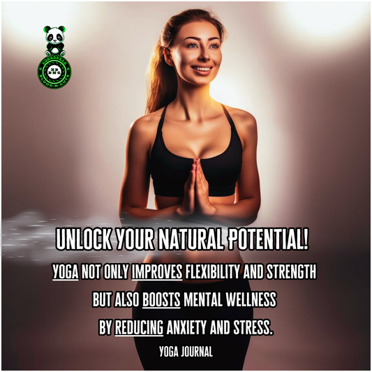 Yoga not only improves flexibility and strength but also boosts mental wellness by reducing anxiety and stress. (Yoga Journal)