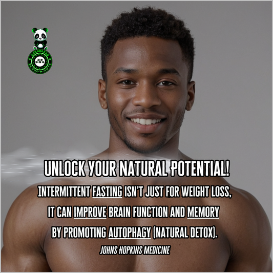 Intermittent fasting isn’t just for weight loss, it can improve brain function and memory by promoting autophagy (natural detox). (Johns Hopkins Medicine)