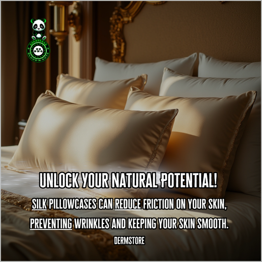 Silk pillowcases can reduce friction on your skin, preventing wrinkles and keeping your skin smooth. (Dermstore)