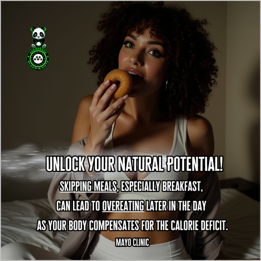 Skipping meals, especially breakfast, can lead to overeating later in the day as your body compensates for the calorie deficit. May Clinic
