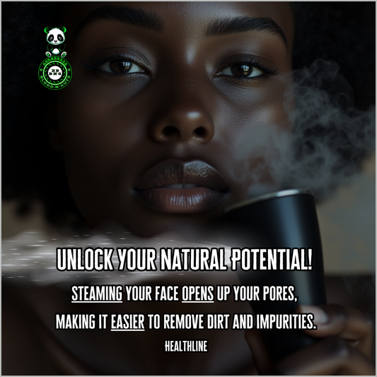 Steaming your face opens up your pores, making it easier to remove dirt and impurities. (Healthline)