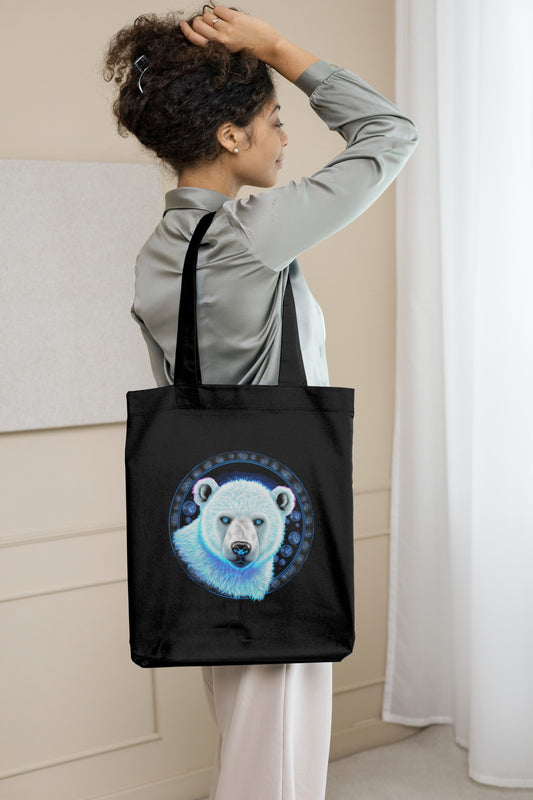 Polar Bear Large Tote Bag