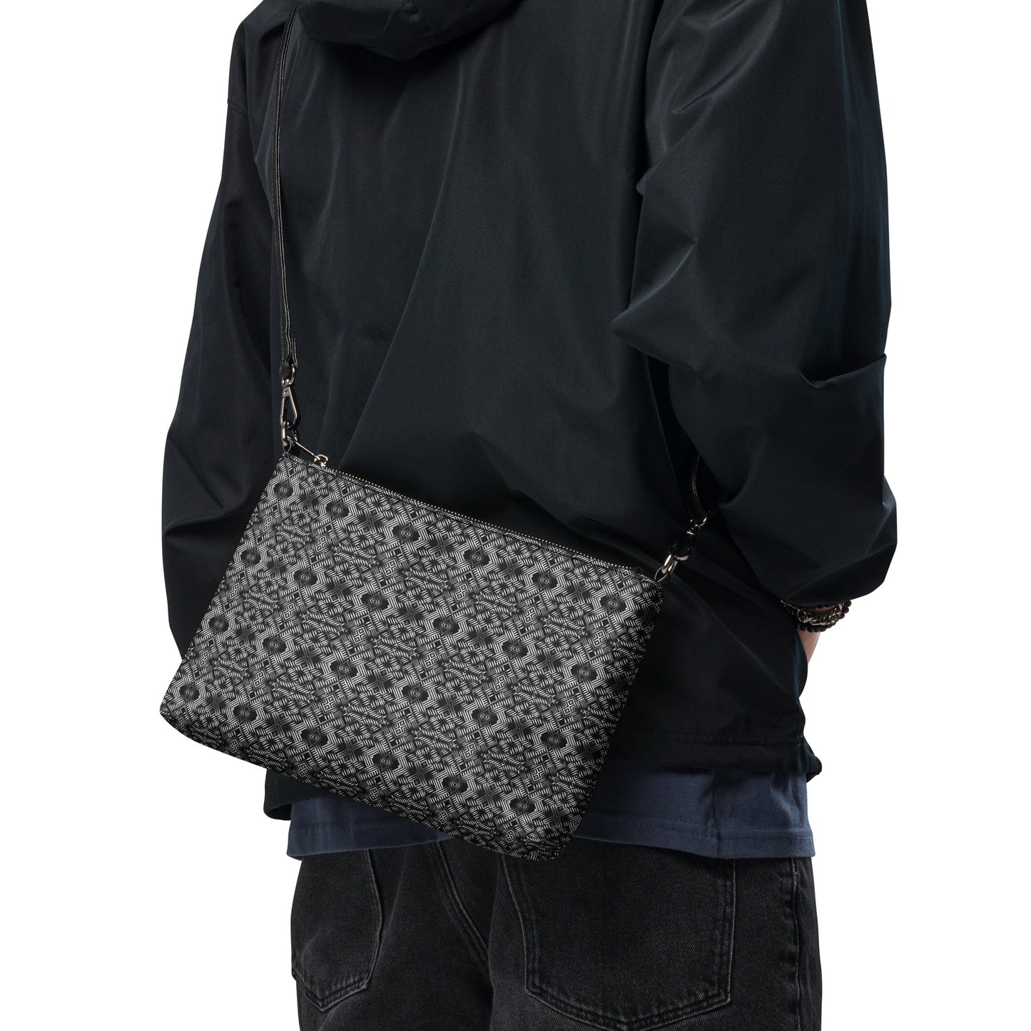 "Savvy Silver" Crossbody Bag