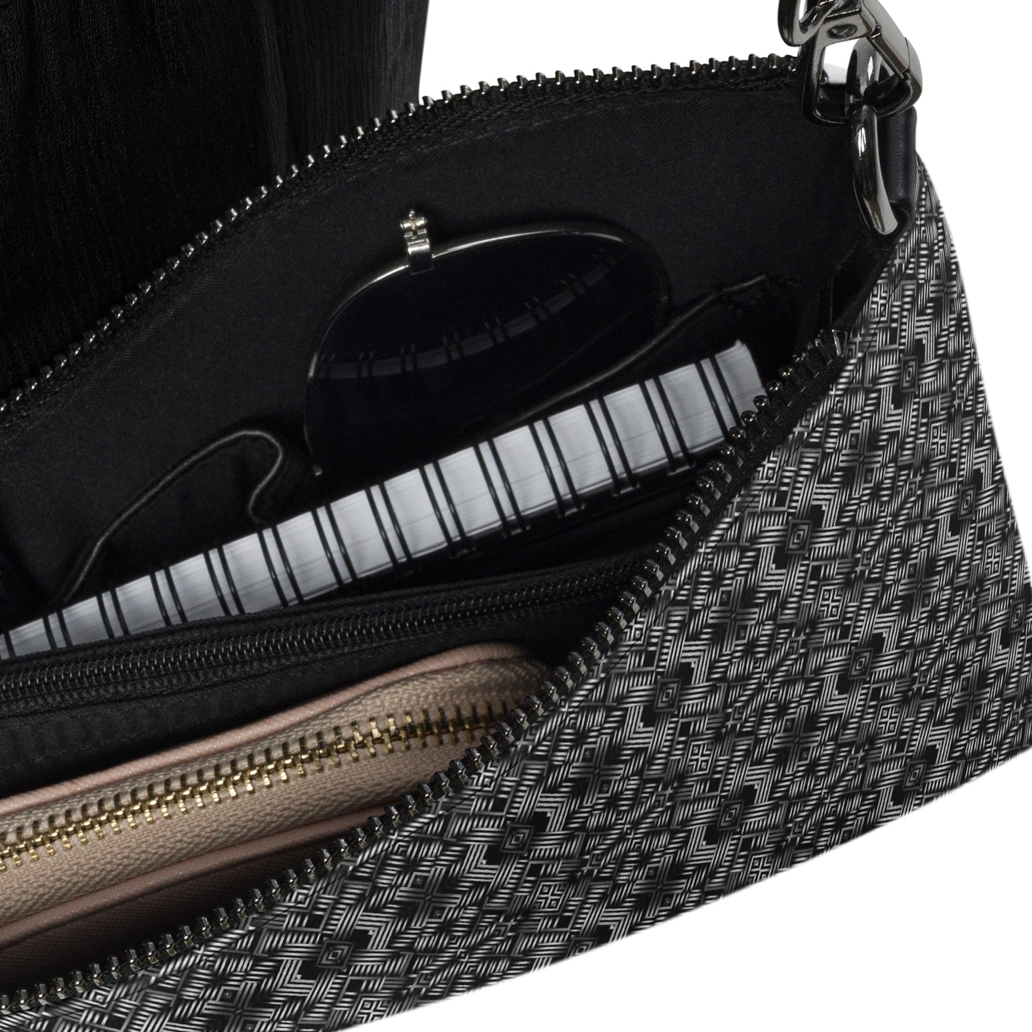 "Savvy Silver" Crossbody Bag