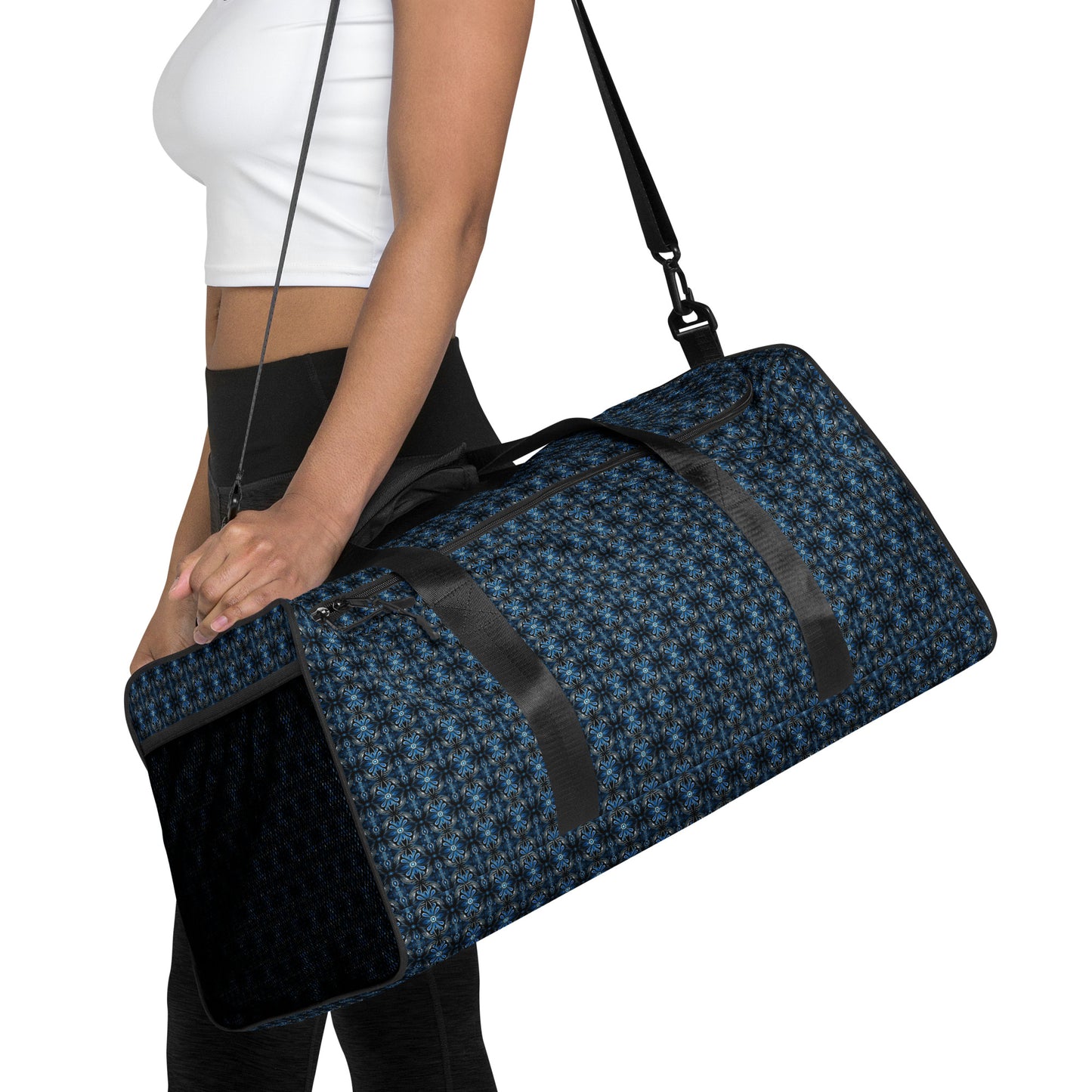 "Hyperbolic Blue" Duffle Bag