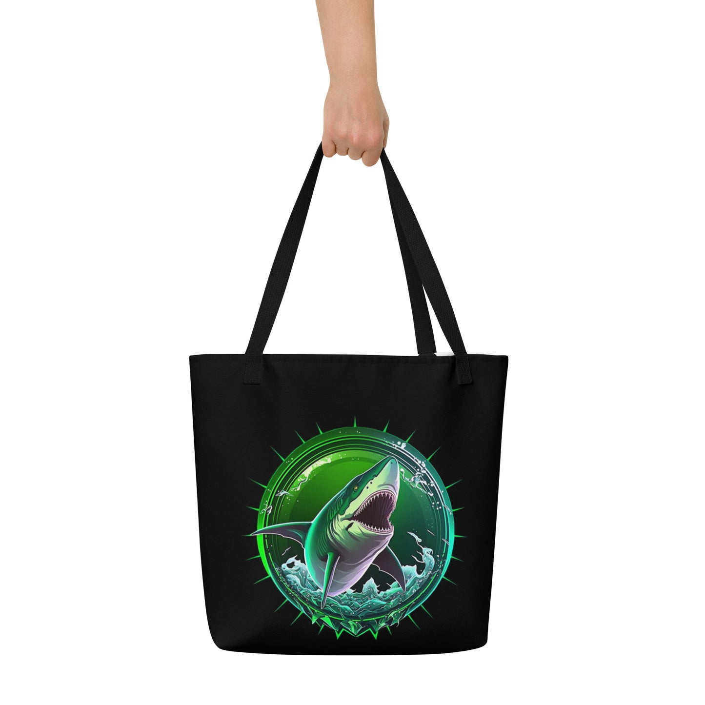Seditious Shark Large Tote Bag