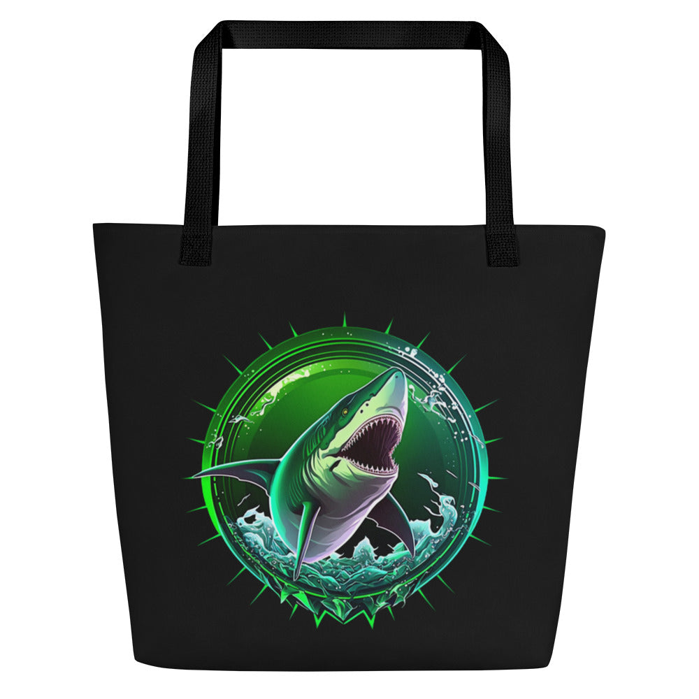 Seditious Shark Large Tote Bag