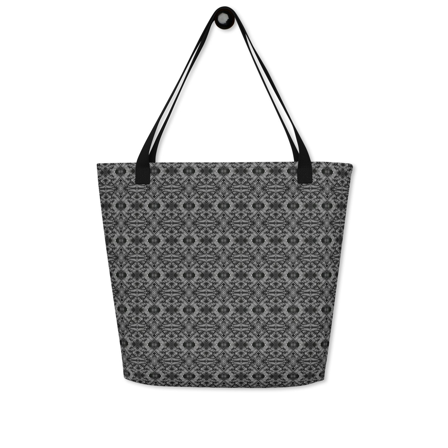 "Savvy Silver" Large Tote Bag