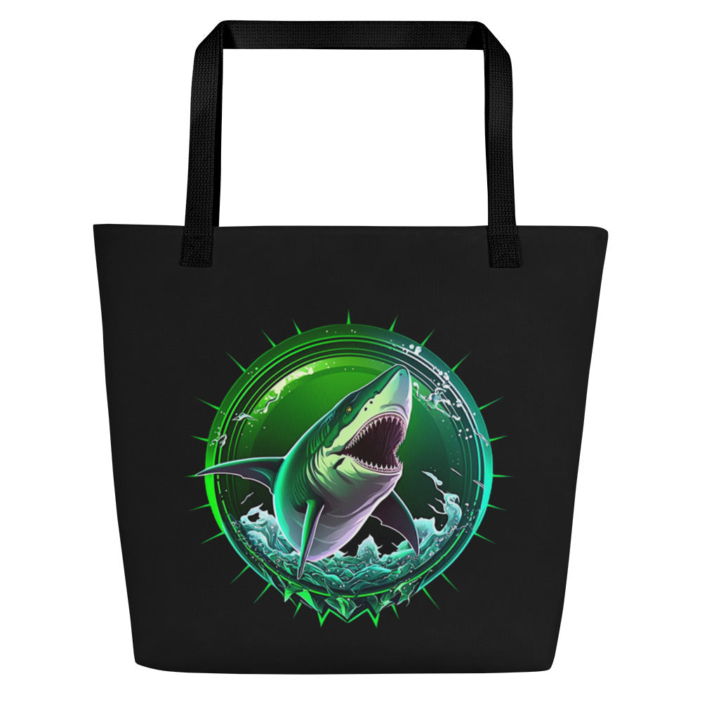 Seditious Shark Large Tote Bag