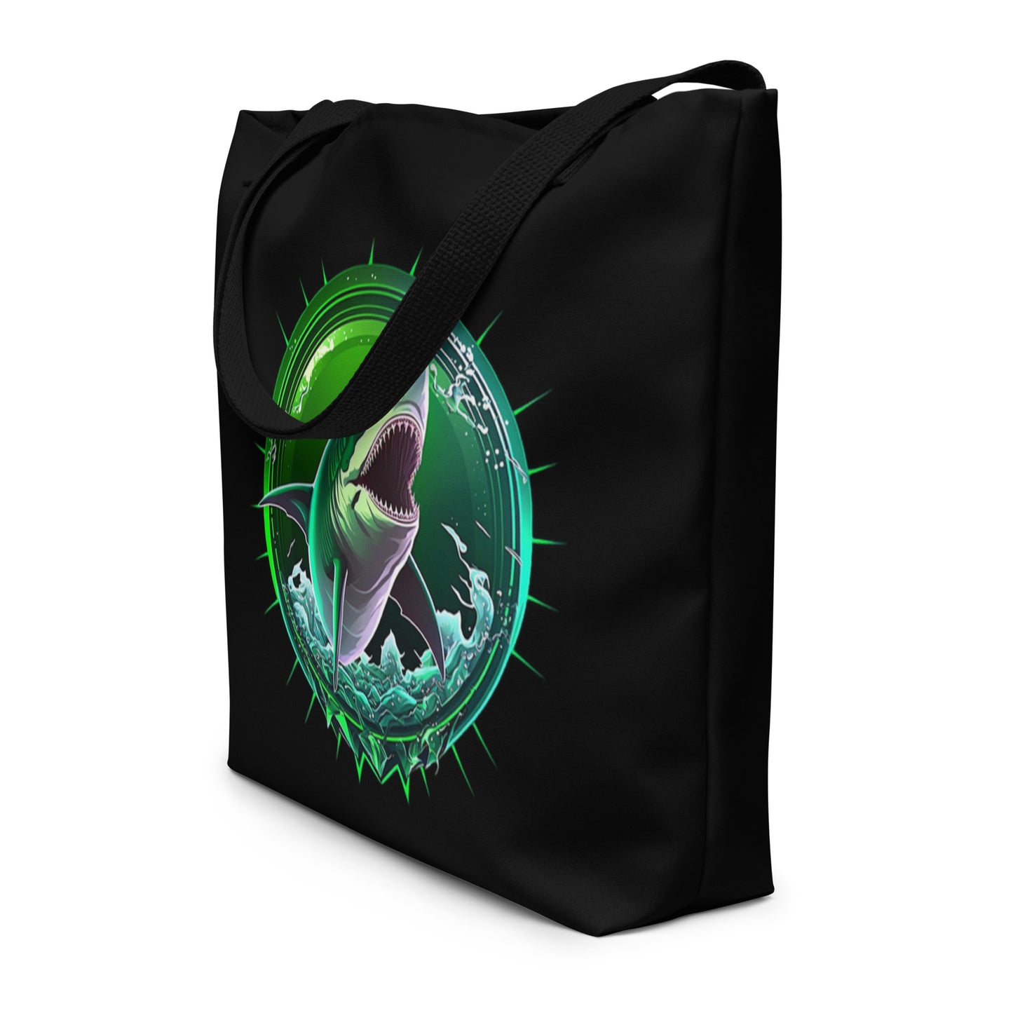 Seditious Shark Large Tote Bag