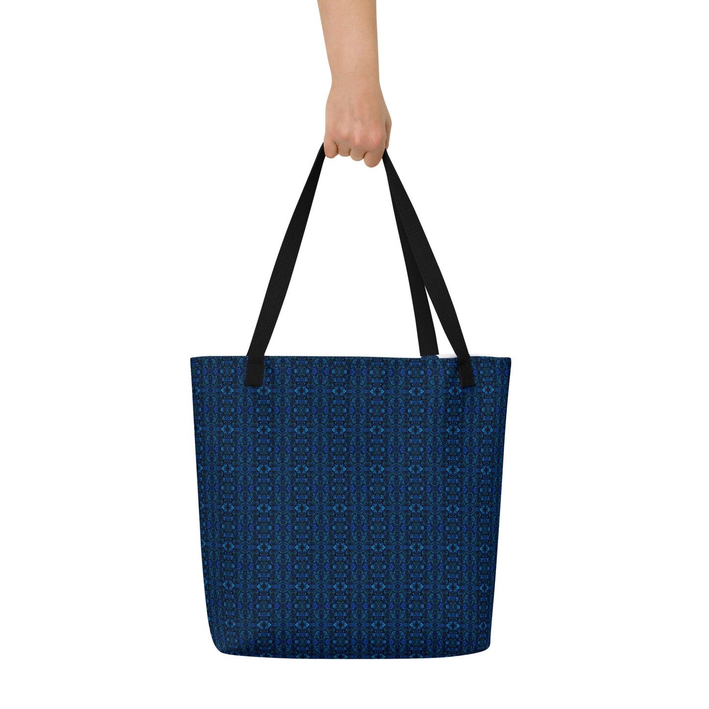 "Blue Void" Large Tote Bag