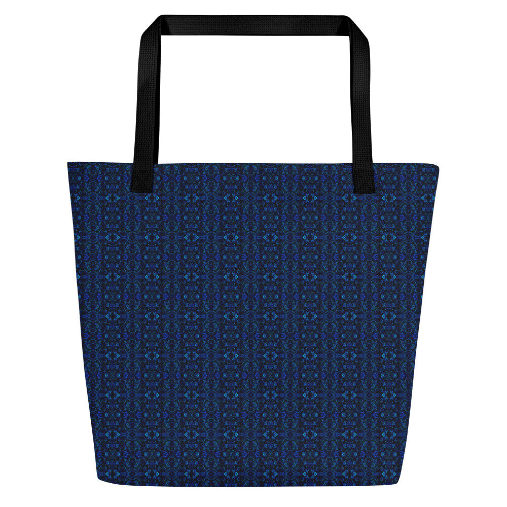 "Blue Void" Large Tote Bag