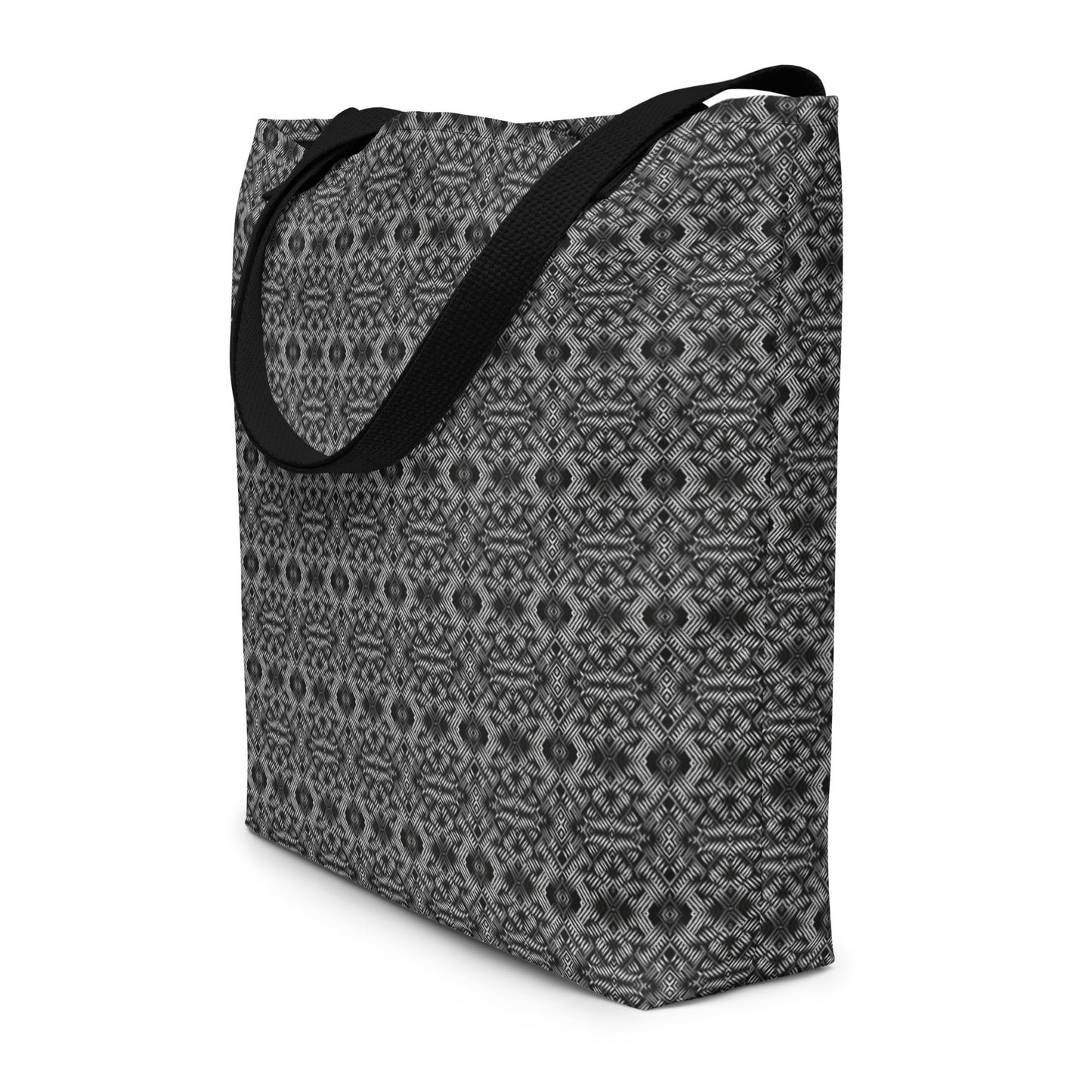 "Savvy Silver" Large Tote Bag