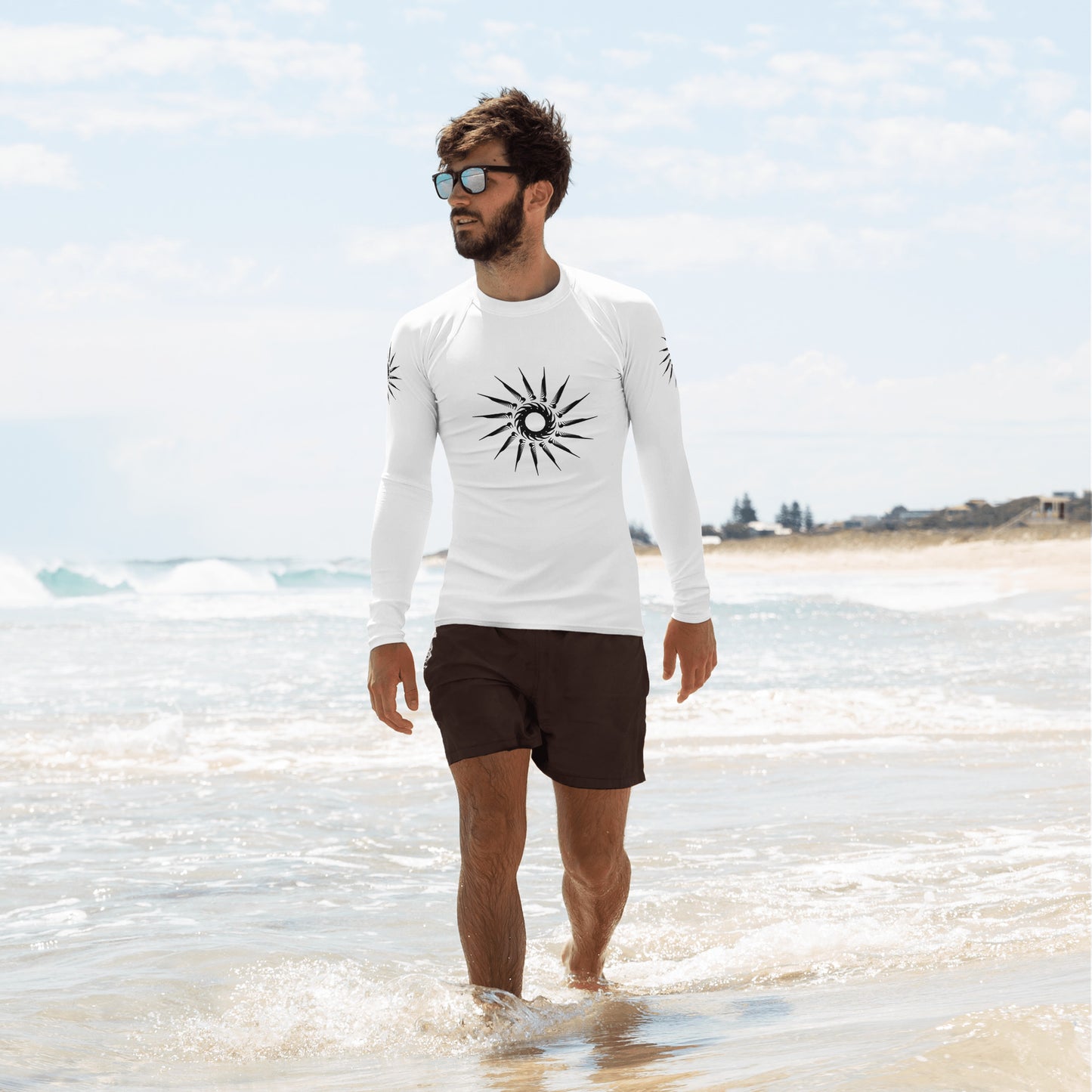 "Dark Sun" Men's Rash Guard
