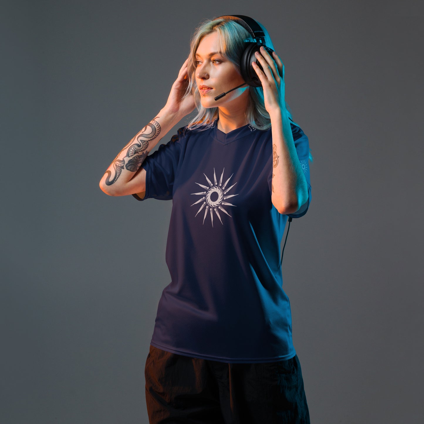 "Bright Sun" Jersey (Navy)