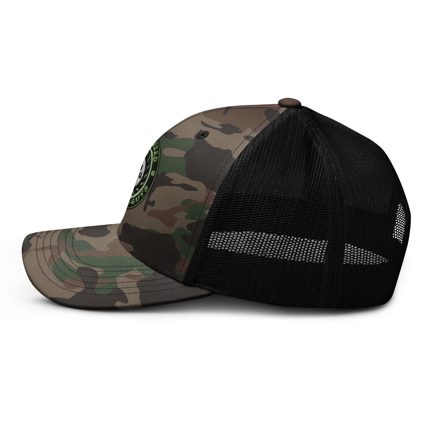 KBBNG Badge Camouflage Trucker Hat