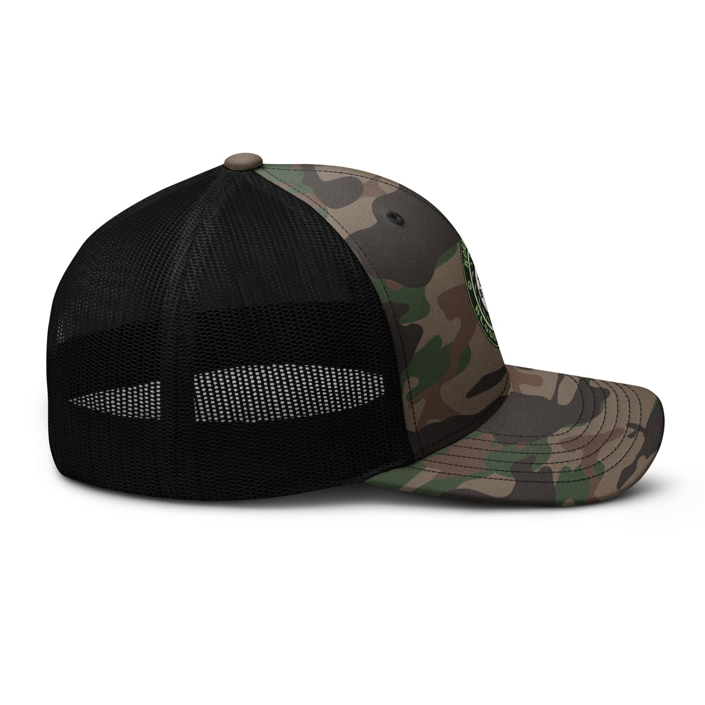 KBBNG Badge Camouflage Trucker Hat