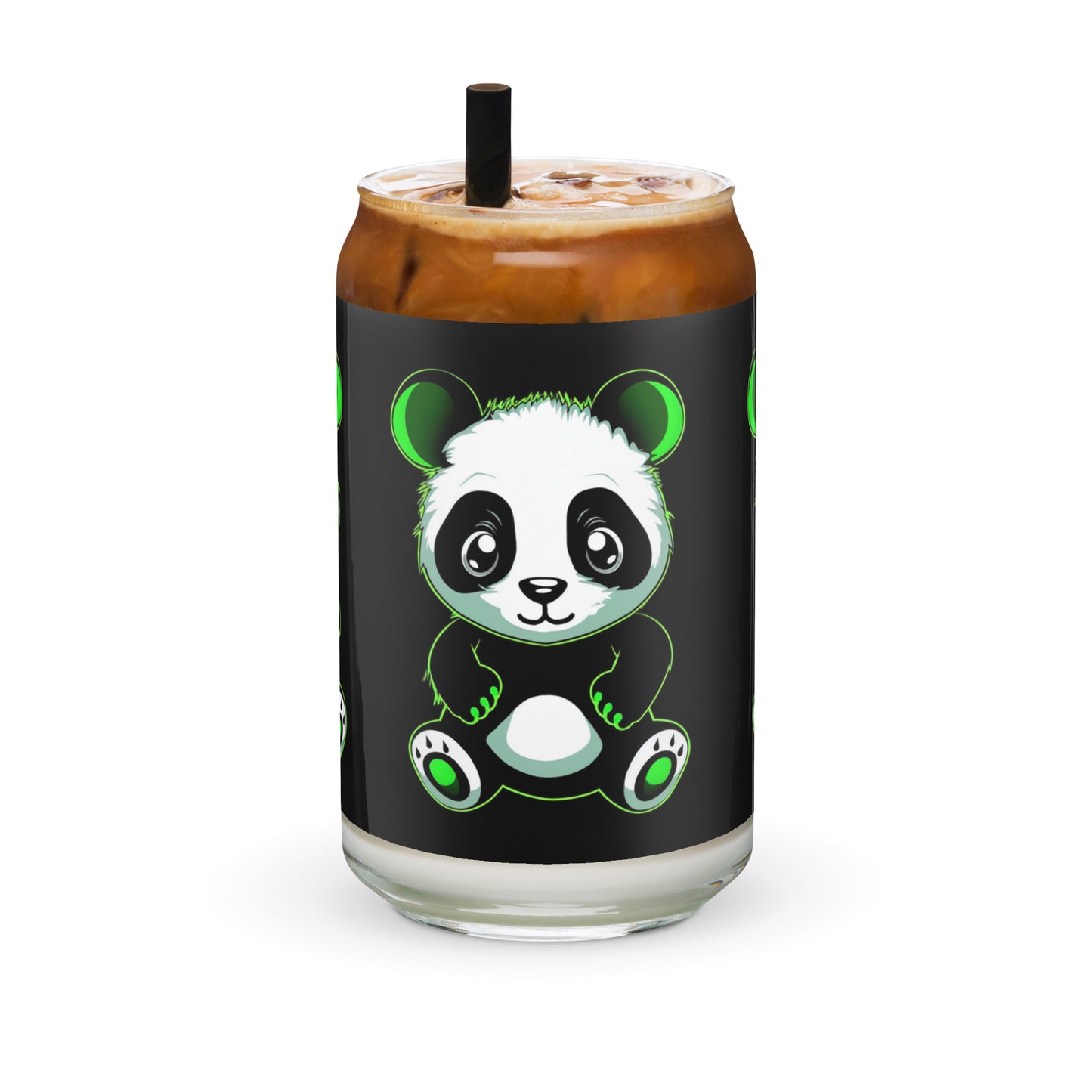 KBBNG Panda Can-Shaped Glass