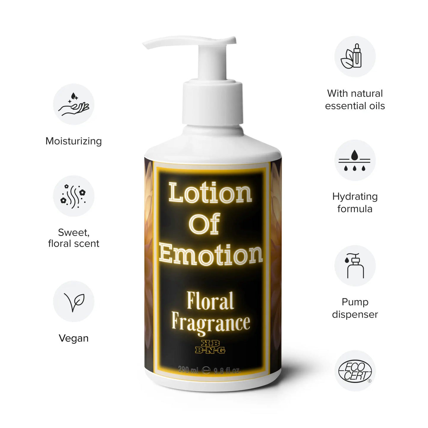 "Lotion Of Emotion" Hand & Body Lotion (Floral)