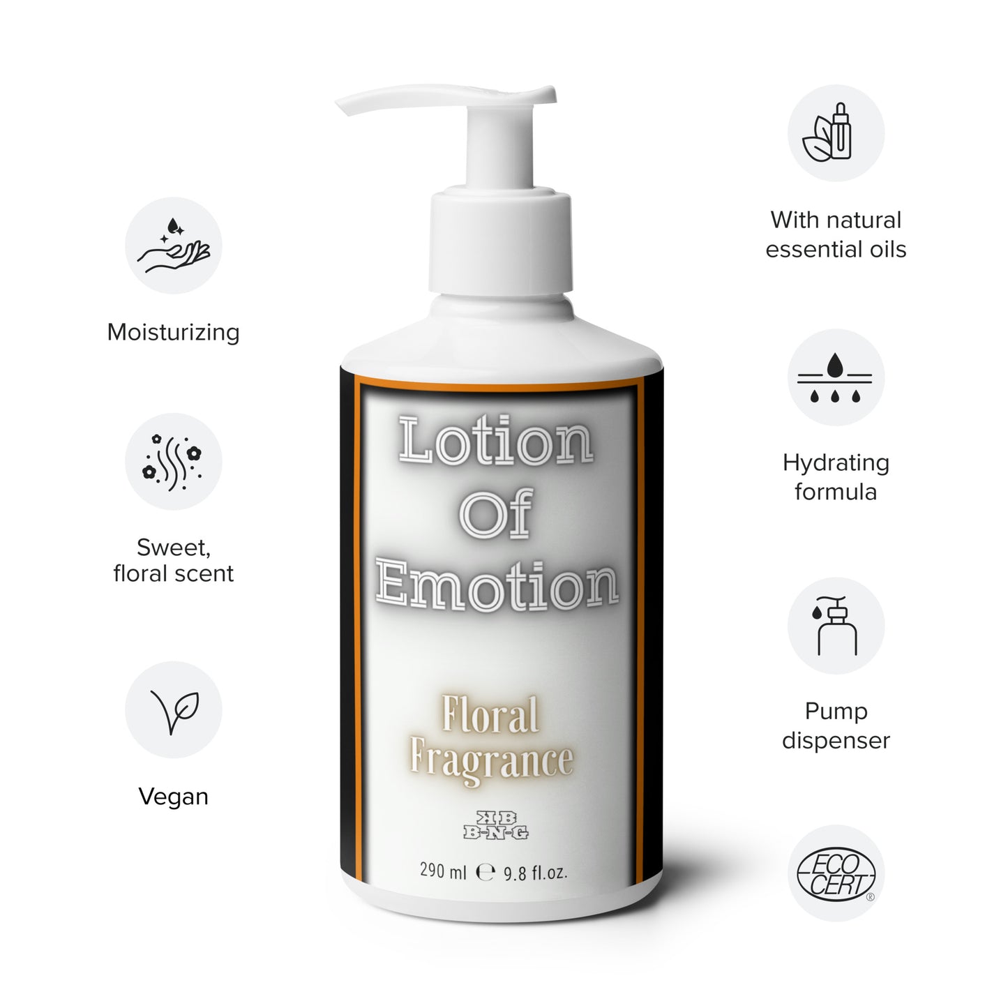 "Lotion Of Emotion" Hand & Body Lotion (Floral) #4