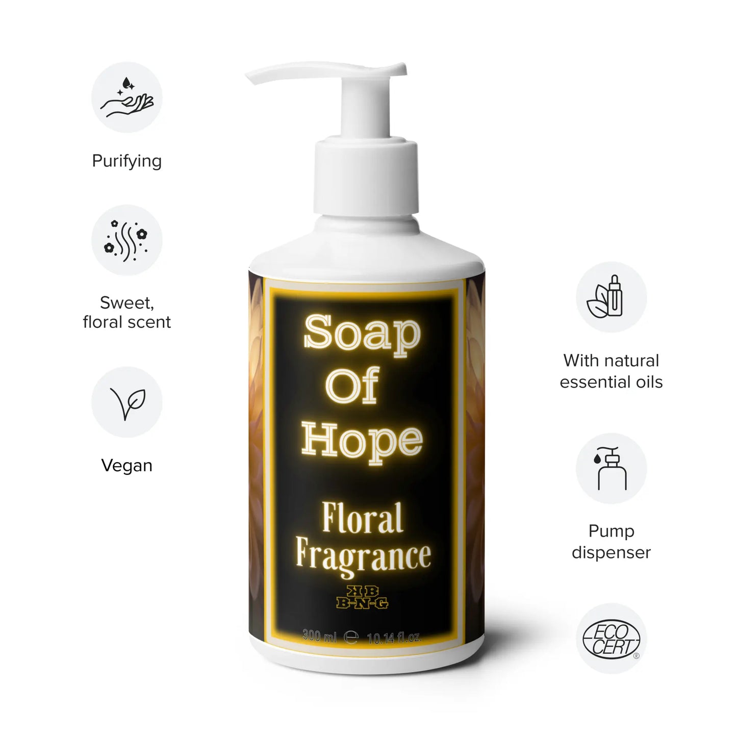 "Soap Of Hope" Hand & Body Wash (Floral)