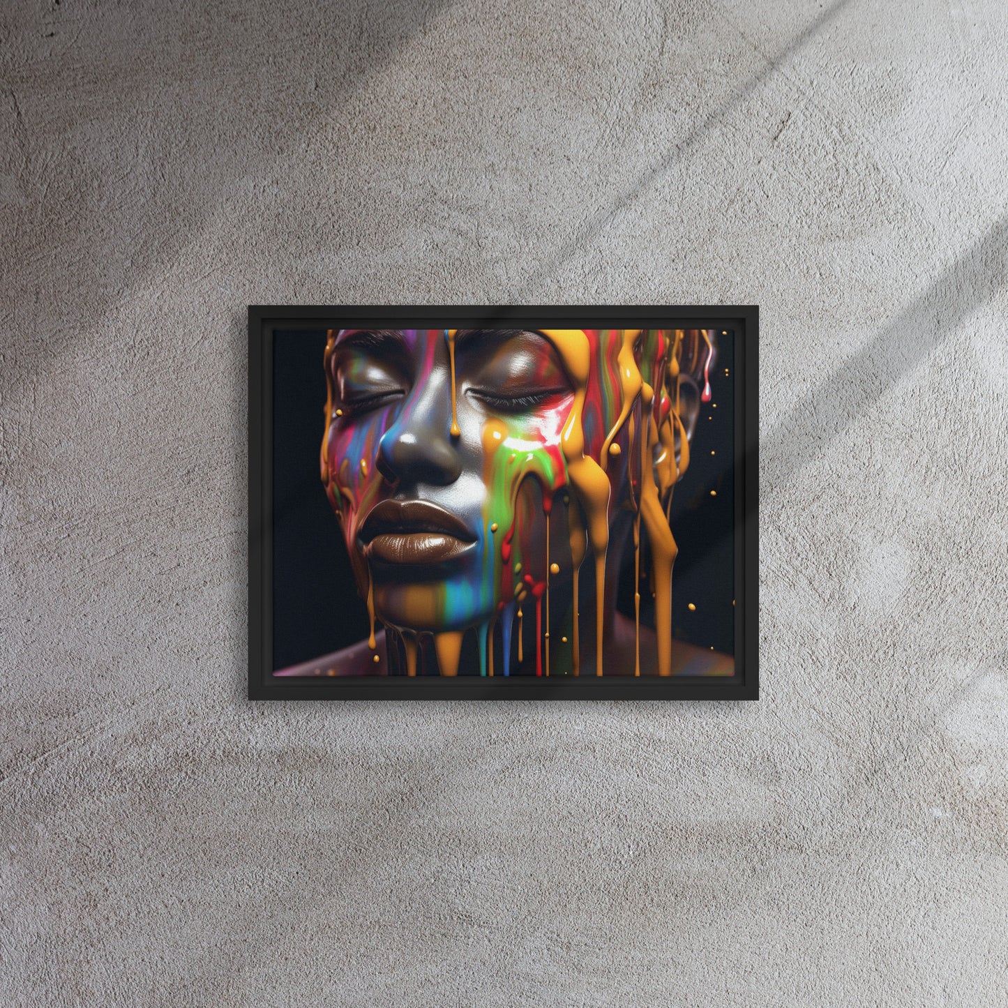 "Purity" Framed Canvas
