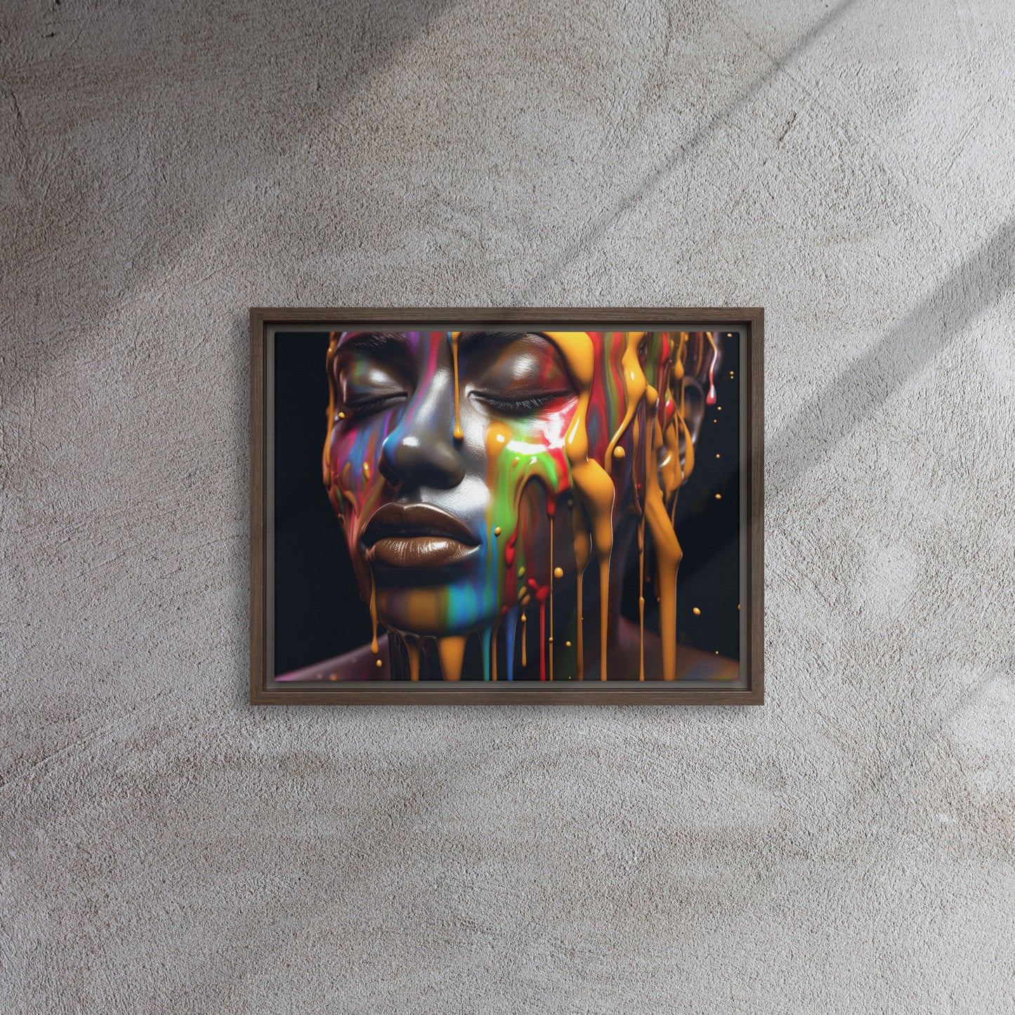 "Purity" Framed Canvas