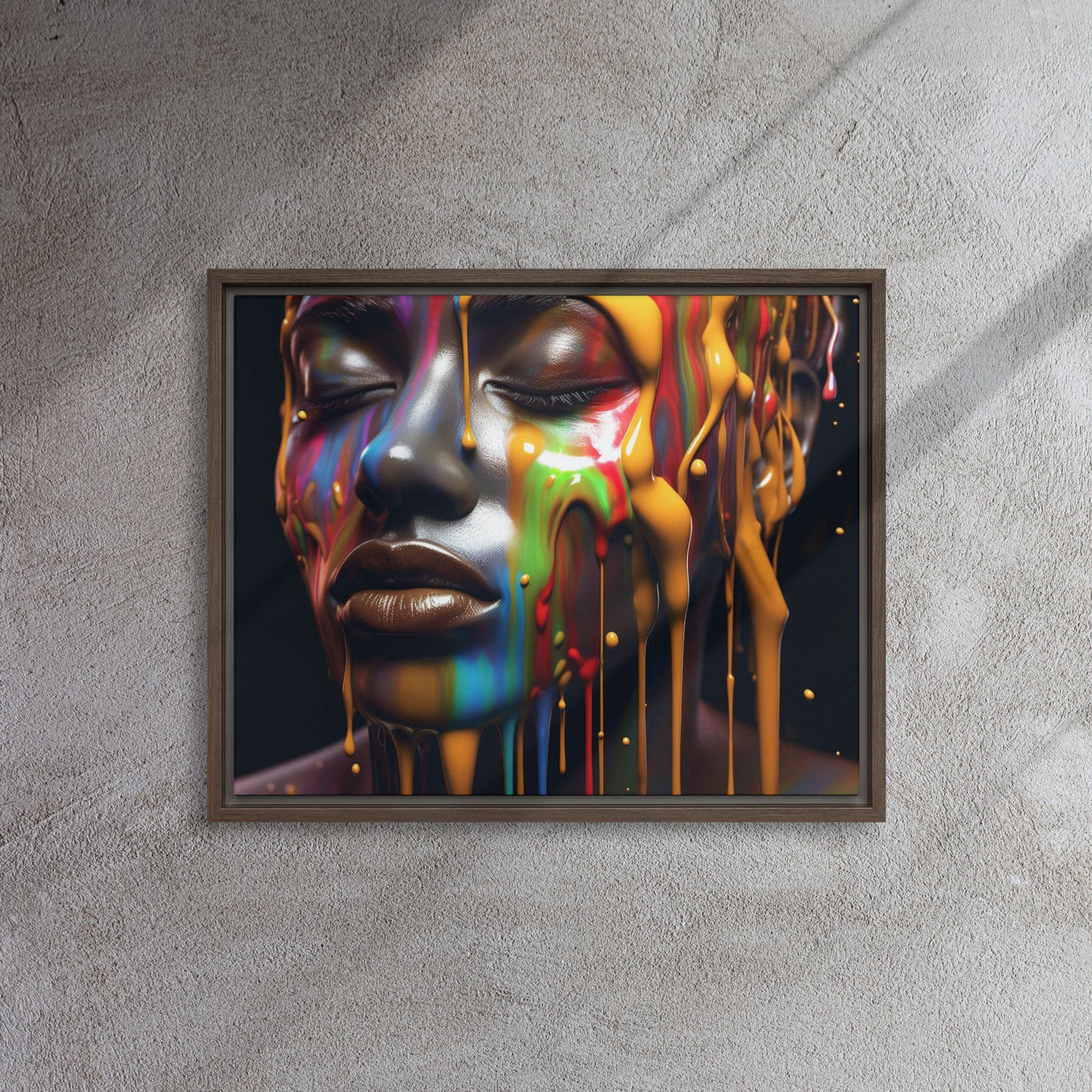 "Purity" Framed Canvas