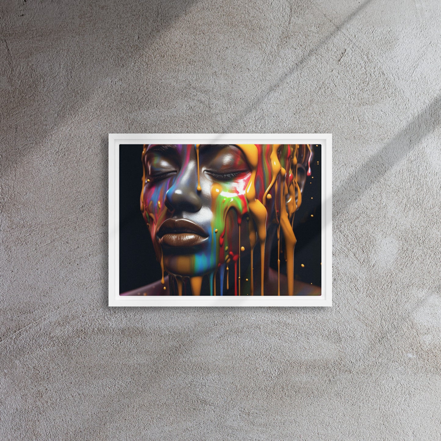 "Purity" Framed Canvas