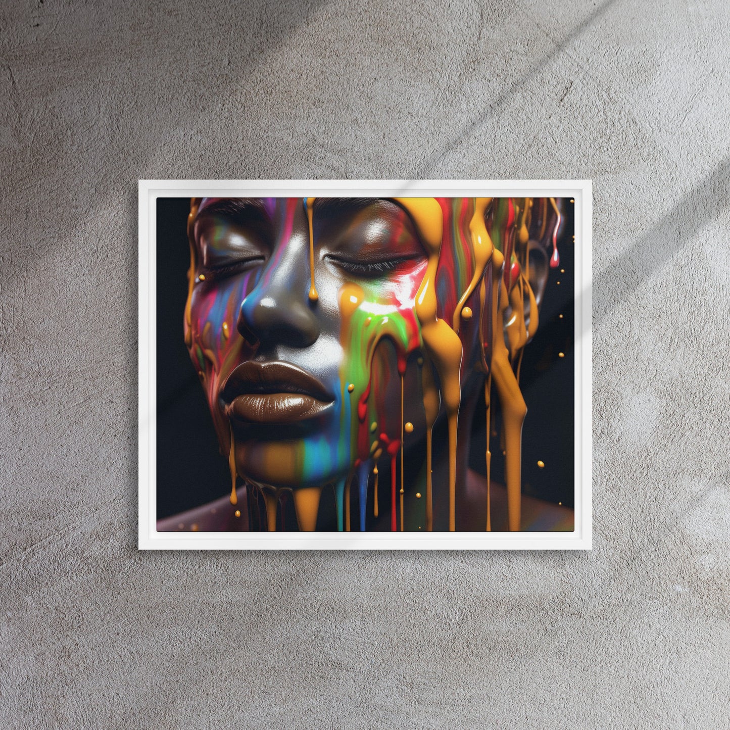 "Purity" Framed Canvas