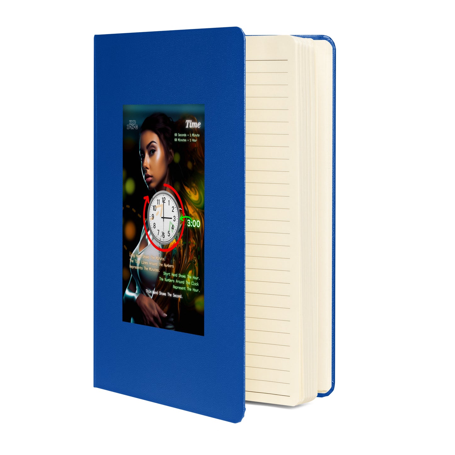 "Time" Hardcover Bound Notebook #3