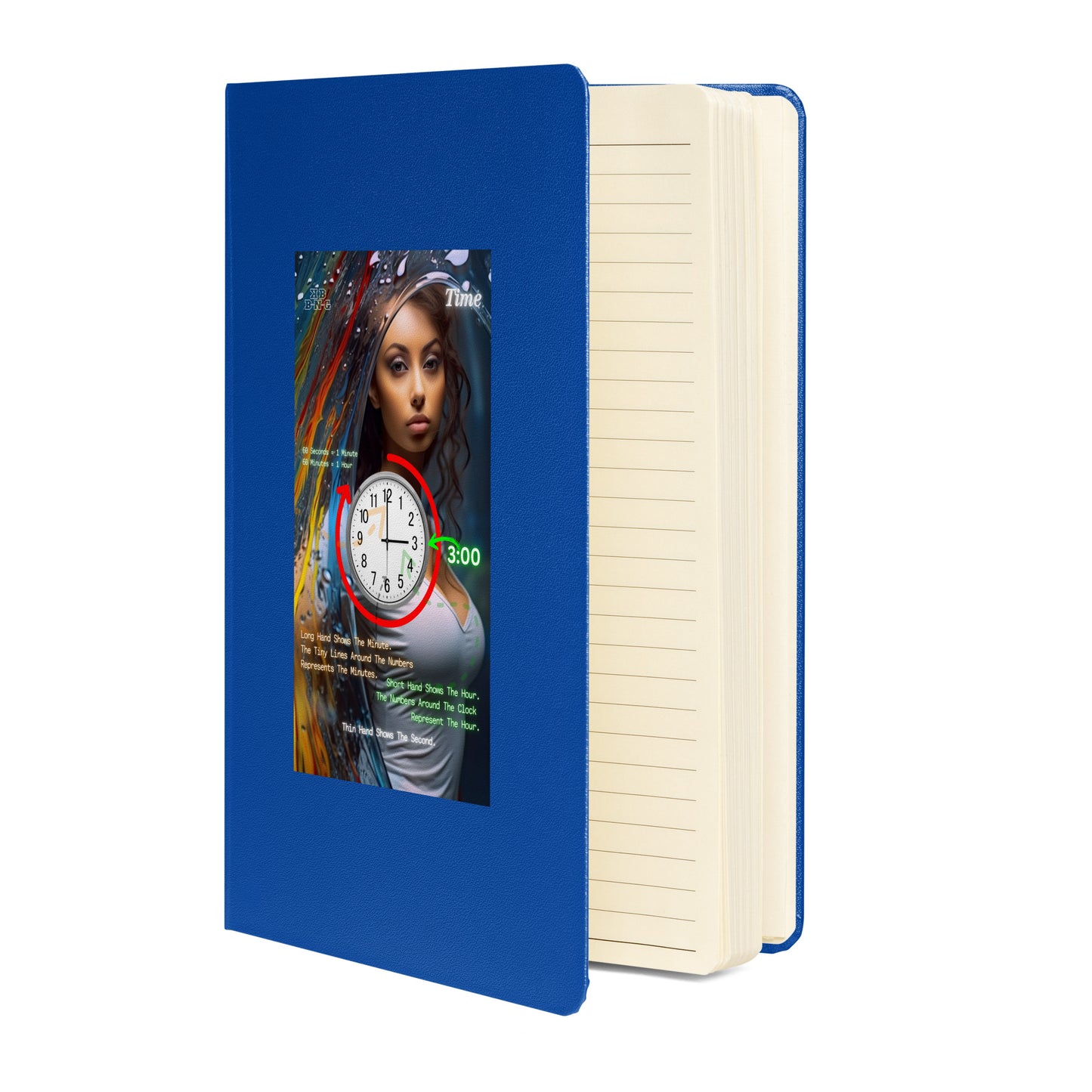"Time" Hardcover Bound Notebook #4