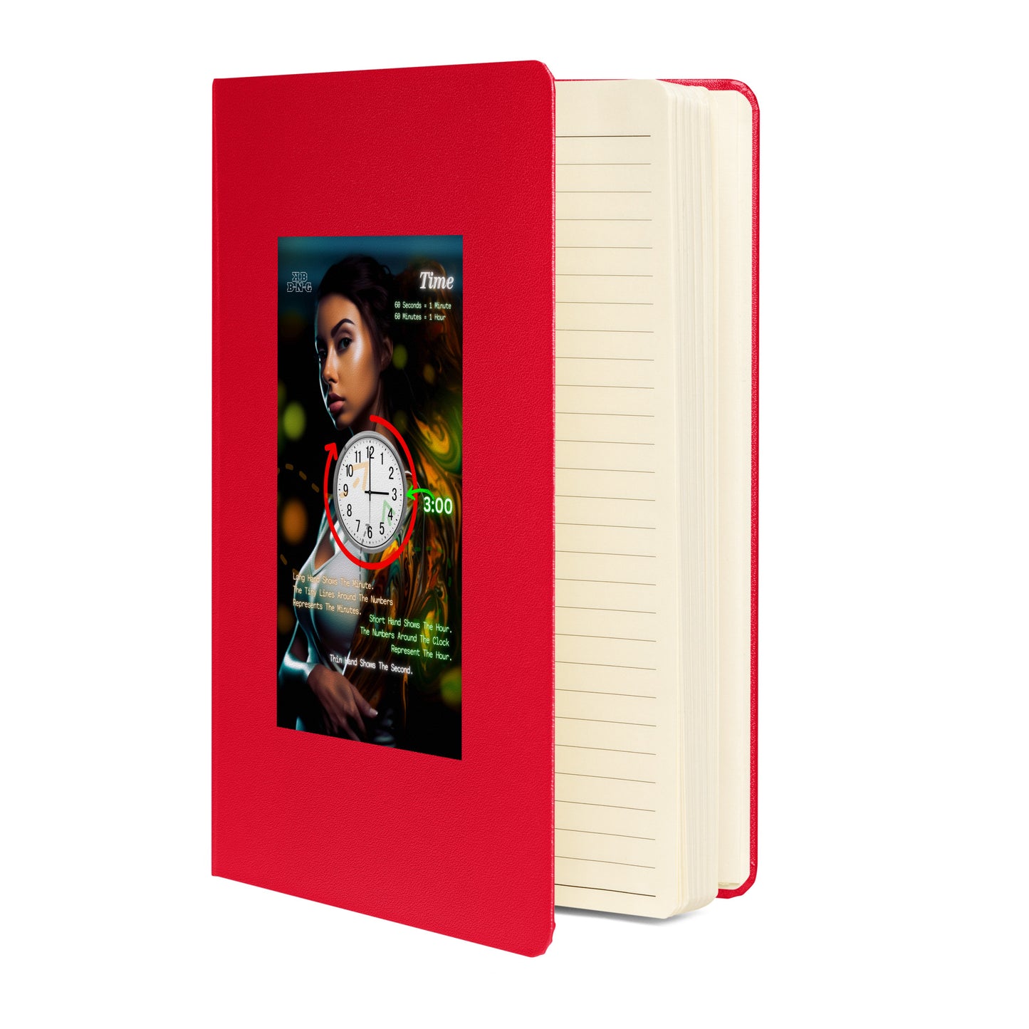"Time" Hardcover Bound Notebook #3