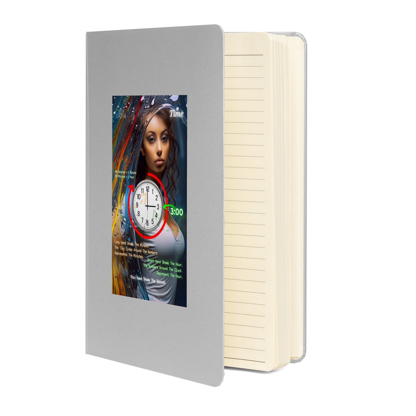 "Time" Hardcover Bound Notebook #4