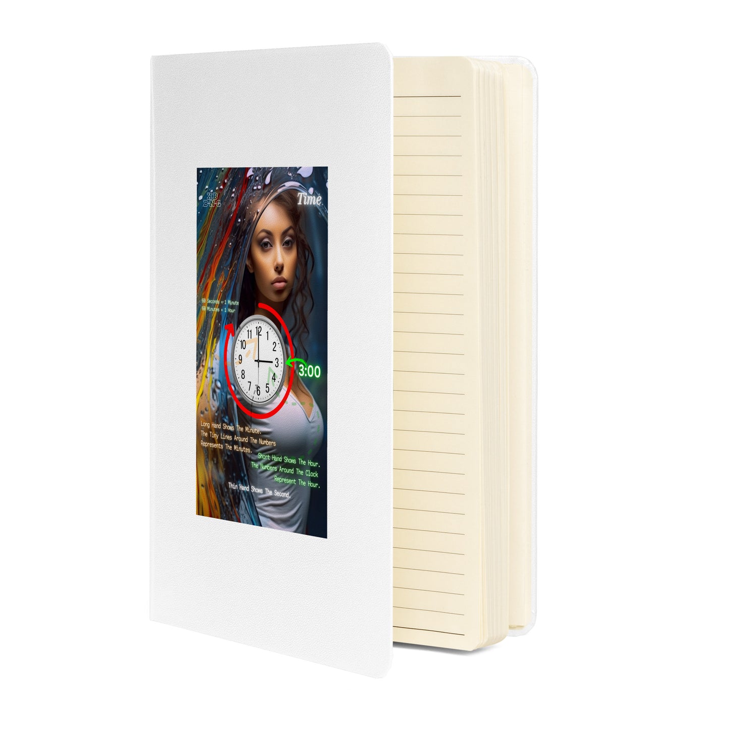 "Time" Hardcover Bound Notebook #4